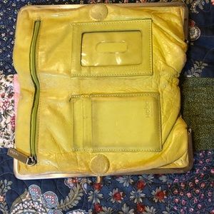 Yellow Hobo wallet